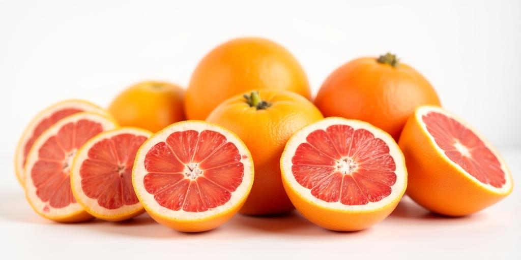 Auswahl an Grapefruits und Pomelos